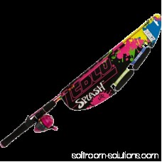 Splash Junior Spincasting Combo with 48 Fiberglass Rod, Pink, for Ages 7-12 554872782